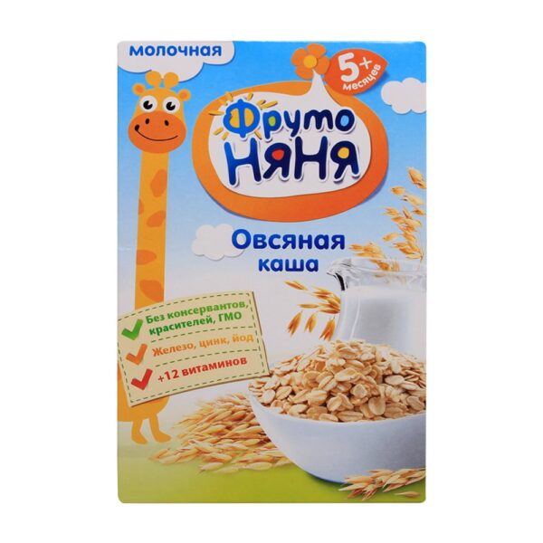 BỘT ĂN DẶM FRUTO VỊ YẾN MẠCH, SỮA 5M 200G (TRÊN 5 THÁNG)
