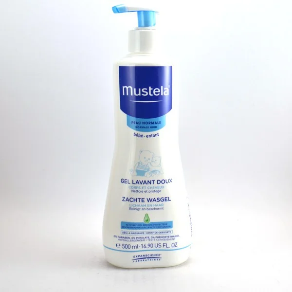 Sữa tắm gội Mustela