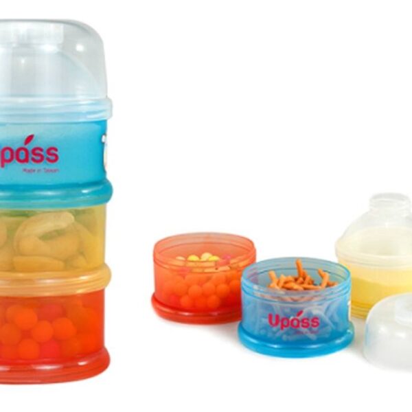 Hộp đựng sữa bột 3 ngăn UPASS không BPA