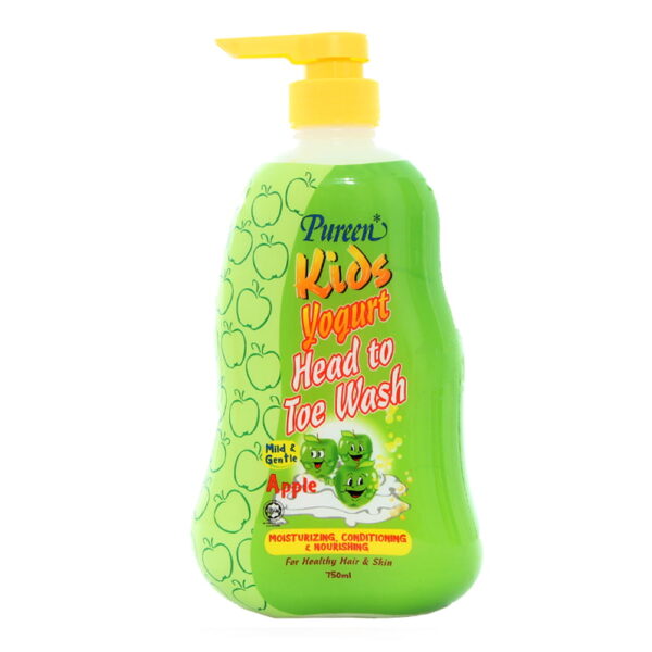 Sữa tắm gội Pureen hương táo xanh 750ml