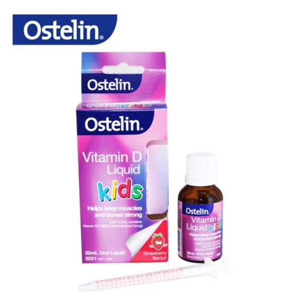 VITAMIN D3  OSTELIN DẠNG NƯỚC 20ML ÚC