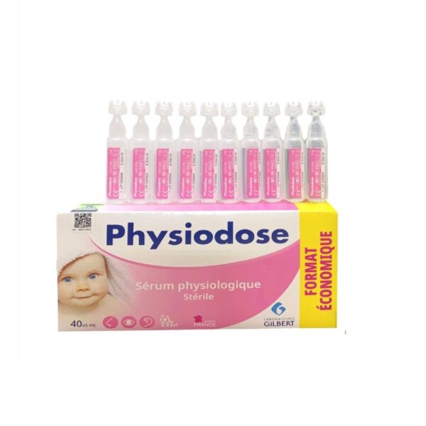 Nước Muối Sinh Lý Hồng Physiodose GILBERT Pháp