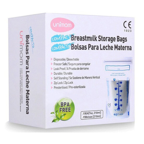 Túi trữ sữa Unimom Compact UM870251 (30 túi, không cảm ứng)