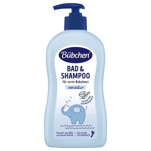 Sữa Tắm Gội Bubchen Bad & Shampoo Cho Trẻ Sơ Sinh Và Trẻ Em, 400 ml