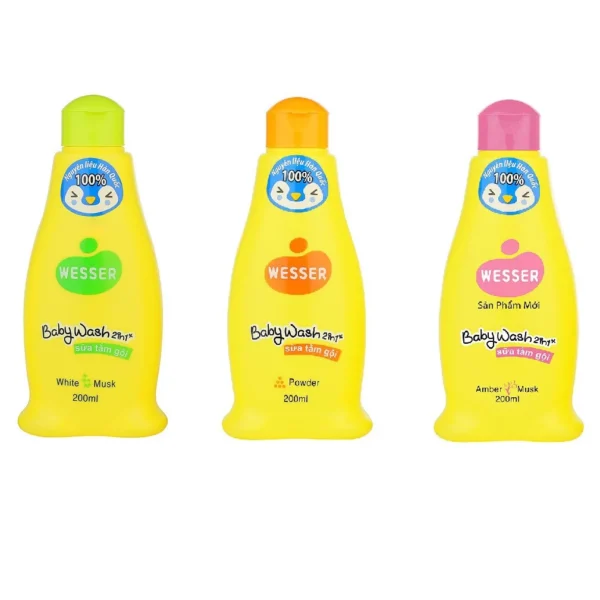 SỮA TẮM GỘI 2 TRONG 1 WESSER 200ml