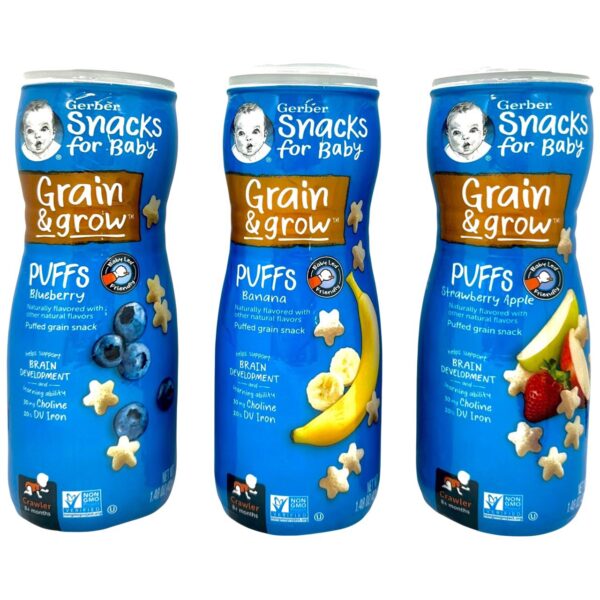 Bánh ăn dặm Gerber cao 42g, bổ dưỡng và ngon miệng cho bé