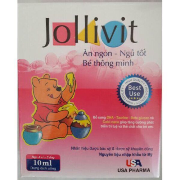 Jollivit ăn ngon- ngủ tốt - Bé khoẻ - Bé thông minh