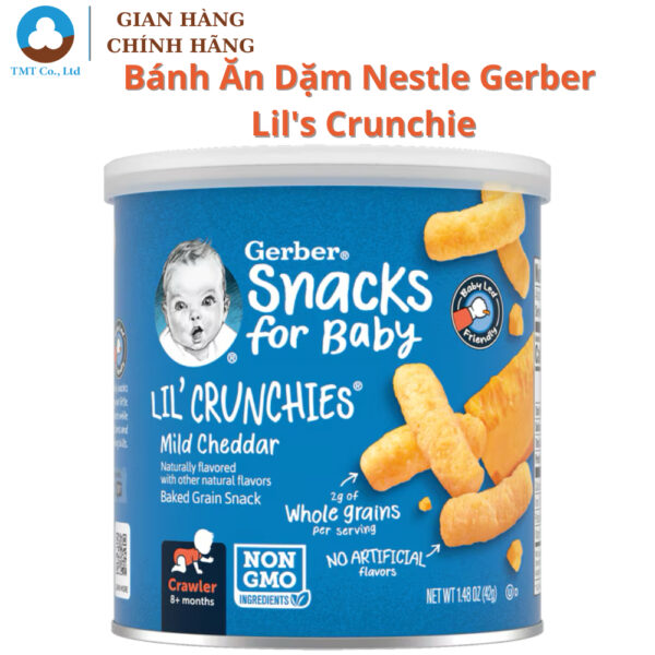 Bánh ăn dặm Gerber hình que vị phô mai (42g)