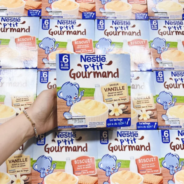 Váng sữa Nestle Pháp VỈ 4x100g 6M+
