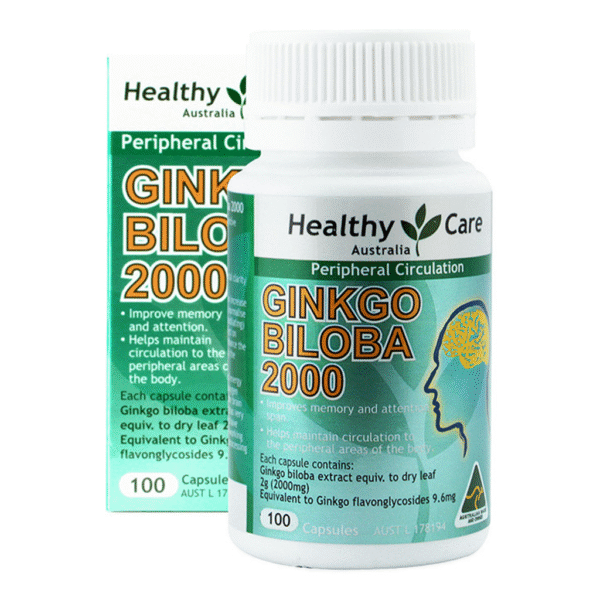 Viên Ginkgo Biloba Healthy Care