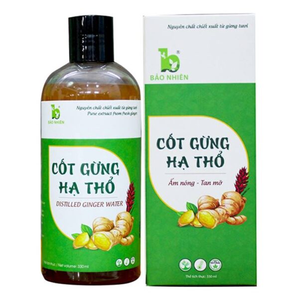 Cốt gừng hạ thổ Bảo Nhiên tan mỡ, thon bụng
