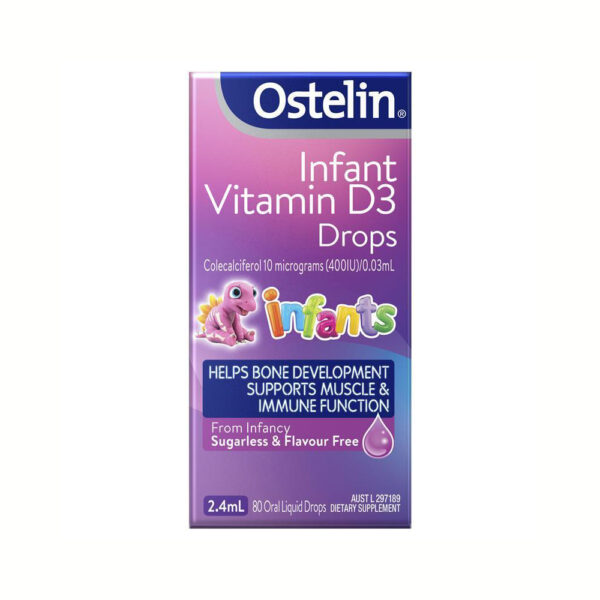Ostelin Infant Vitamin D3 Drops 2.4ml