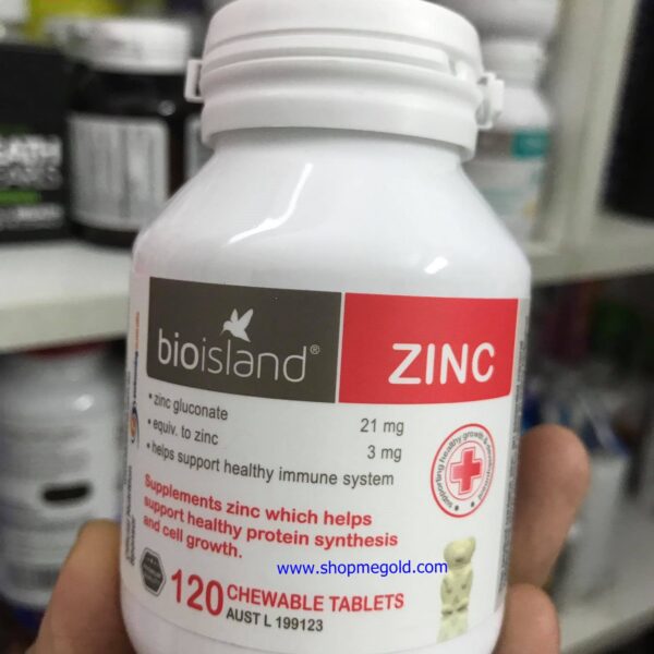 Viên nhai Bio Island ZINC