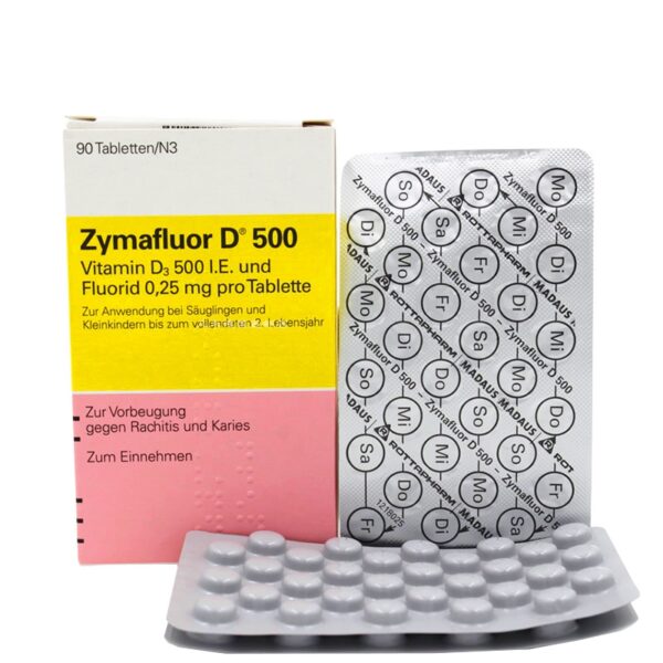 Vitamin D Zymafluor D500