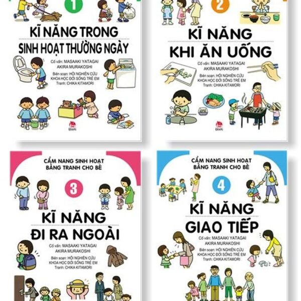 Cẩm Nang Sinh Hoạt Bằng Tranh Cho Bé