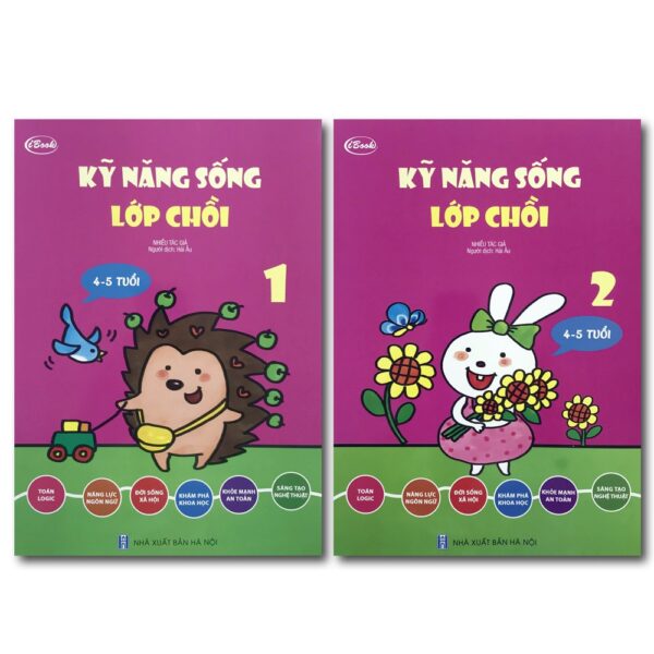 Combo Sách Kỹ Năng Sống 4-5 Tuổi - Lớp Chồi (Bộ 2 quyển)