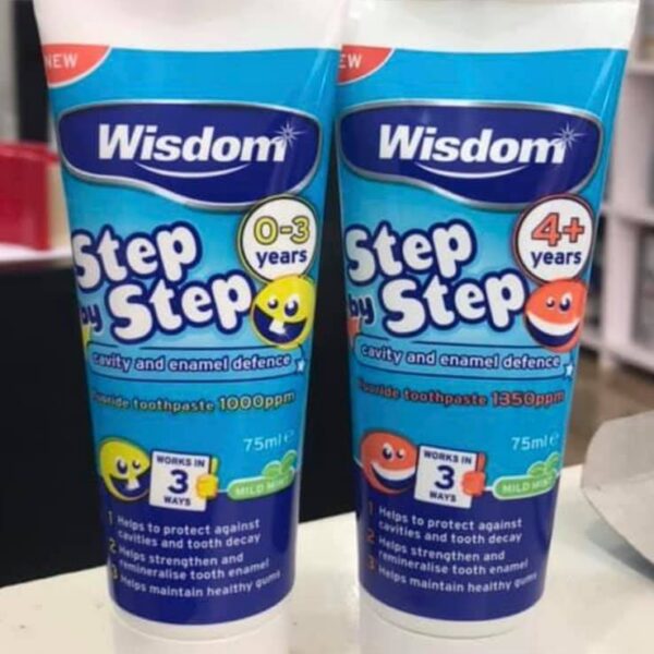 kem đánh răng step by step