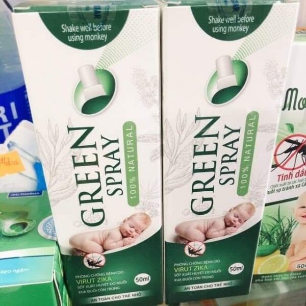 Xịt chống muỗi Green spray