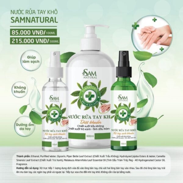 #nước_rửa_tay_khô #Samnatural
