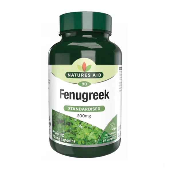 Viên uống lợi sữa Fenugreek Natures Aid 500mg