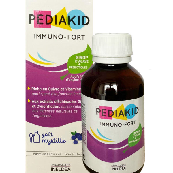 Vitamin tăng cường sức đề kháng PediaKid Immuno - Fort 125ml