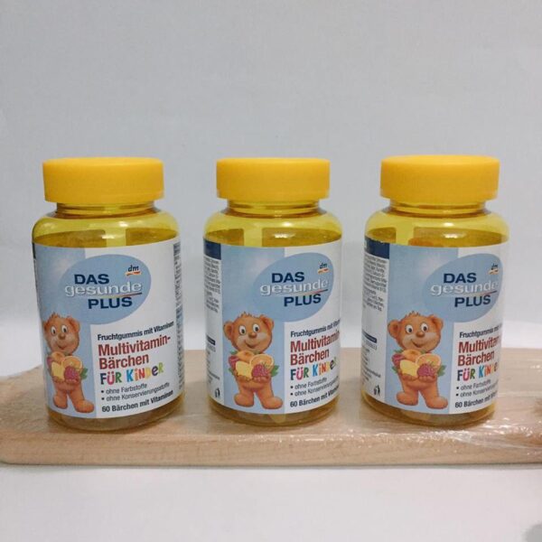 Kẹo gấu DAS GESUNDE PLUS MULTIVITAMIN - BARCHEN FUR KINDER 60 viên