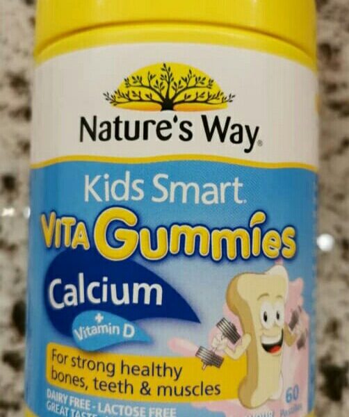 Kẹo Dẻo Nature's Way Kids Smart Vita Gummies Calcium Vit D