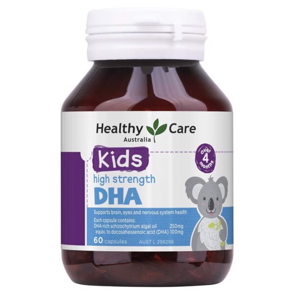  viên bổ sung DHA cho bé Healthy Care Kids DHA 60 Capsules