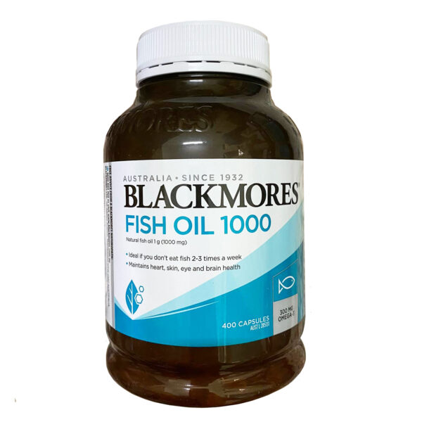 Dầu Cá Blackmores Fish Oil 1000 Mg Hộp 400 Viên