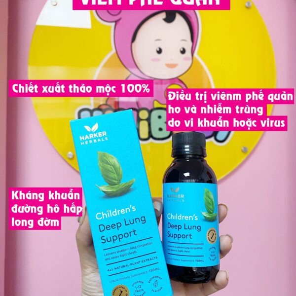 SIRO TĂNG ĐỀ KHÁNG CHILDREN’S DEEP LUNG SUPPORT HARKER – 150ML