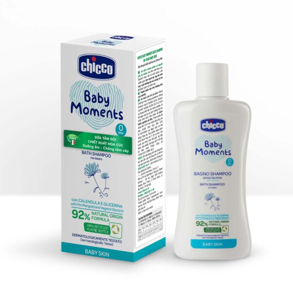 SỮA TẮM GỘI CHICCO 200ML hương hoa cúc