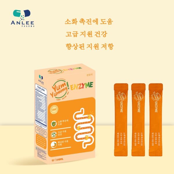 Siro Yum yummy enzyme - Giúp bé ăn ngon, ngủ ngon, tăng cân, tăng đề kháng - 15 gói x 10ml TRUONGTHAOPHARMA