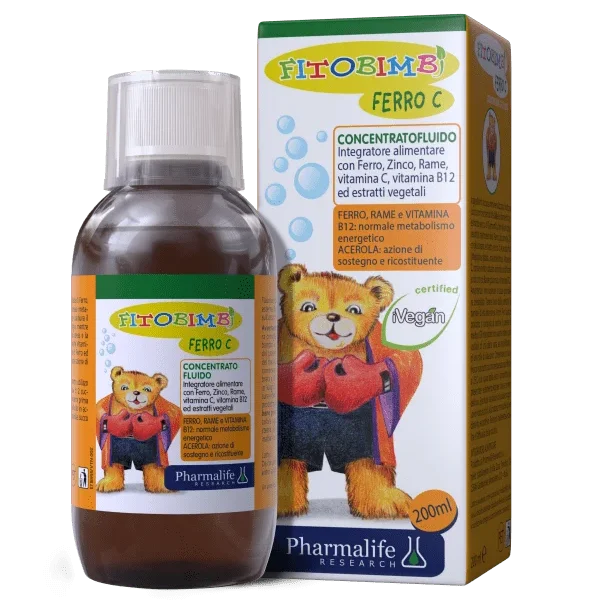 TPBVSK FITOBIMBI FERRO C Hỗ trợ bổ sung Sắt, Kẽm, Vitamin C, hỗ trợ tăng đề kháng, giảm nguy cơ thiếu máu do thiếu sắt