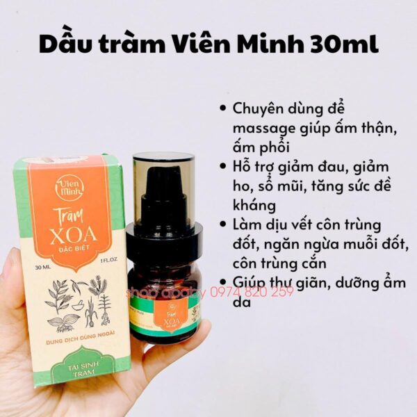 Alternative view of Tràm xoa đặc biệt Viên Minh 30ml