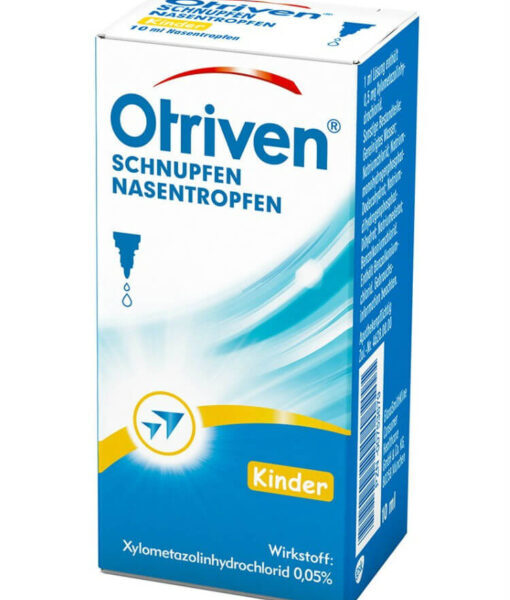 Thuốc Nhỏ Mũi Otriven 0,05% Nasentropfen Cho Bé 2- 6 Tuổi, 10ml