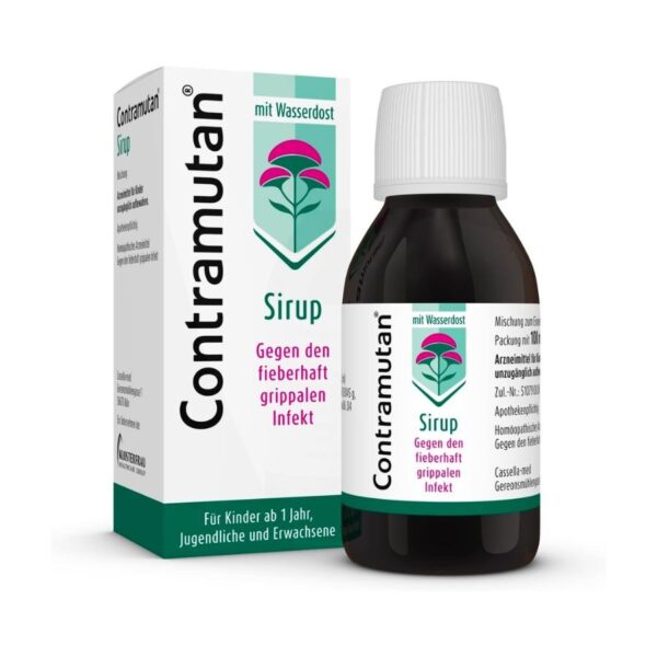 Siro giảm ho, cảm cúm, cảm lạnh 5 in 1 Contramutan N Đức