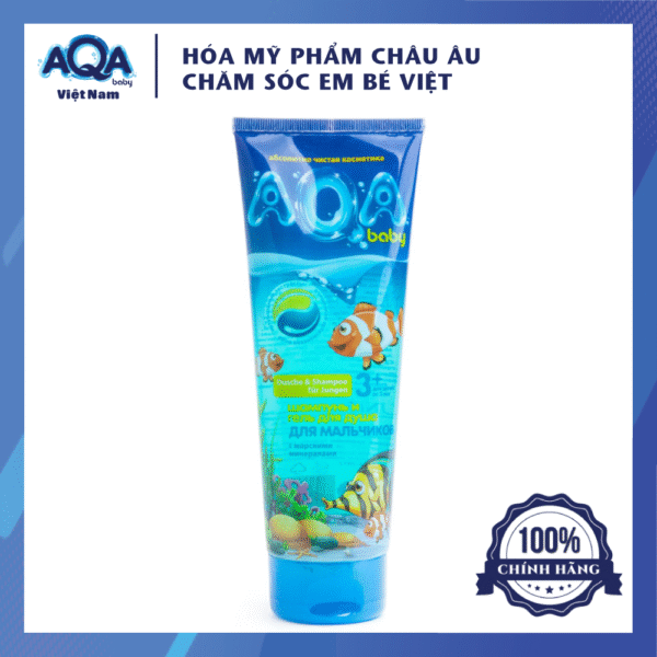 Sữa tắm gội bé trai AQA baby dung tích 250ml