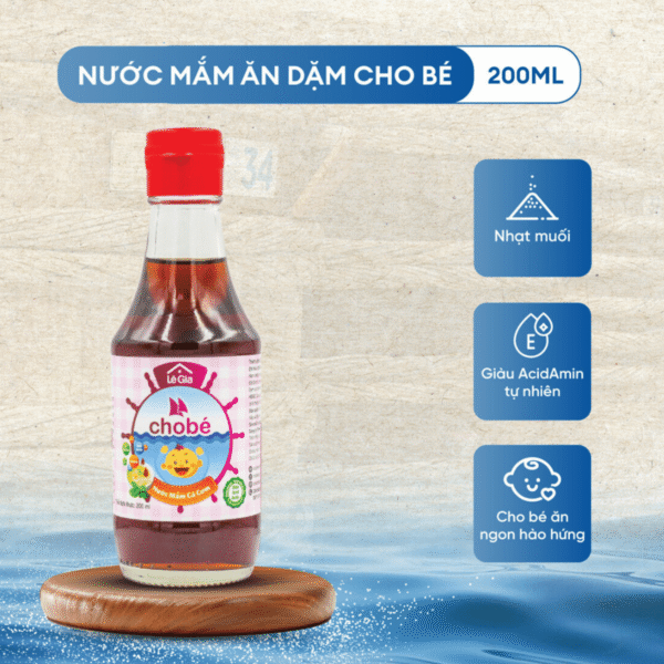 Nước mắm Lê Gia cho bé (200ml)