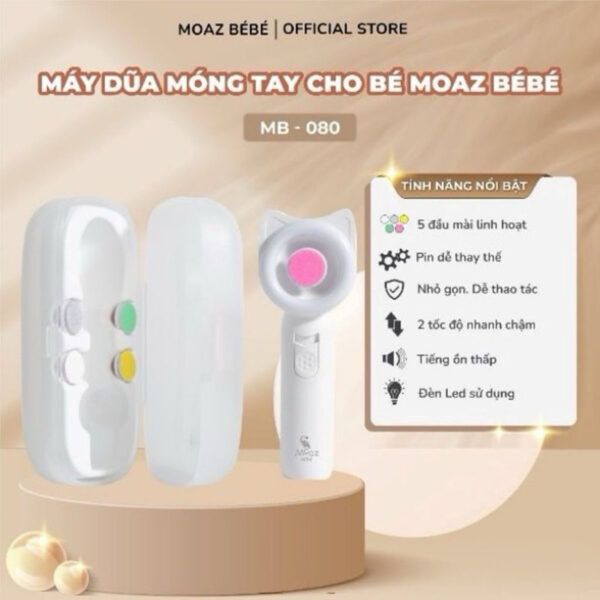Máy dũa móng tay cho bé Moaz BéBé MB – 080