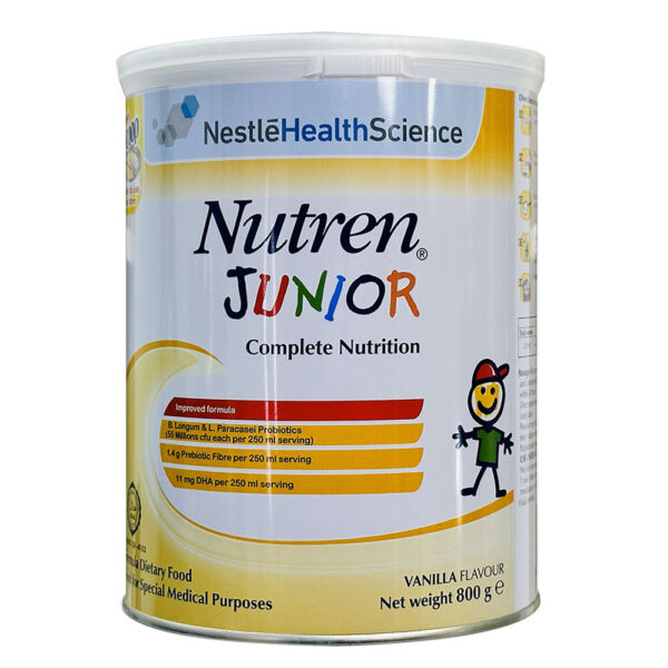 Sữa Nutren Junior Nestle Thụy Sĩ 850g (trẻ từ 1-10 tuổi)