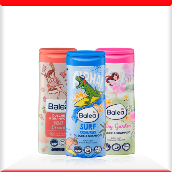 Sữa tắm gội Balea 2in1 dành cho trẻ em hàng nội địa Đức