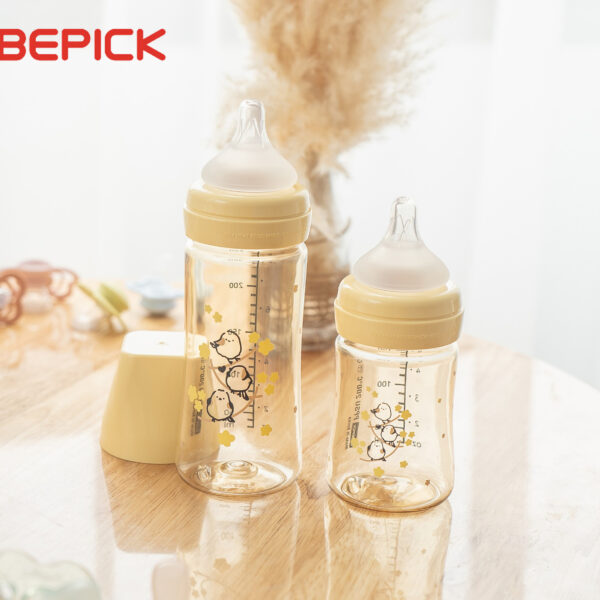 Bình sữa Bebepick PPSU mẫu Chim Vàng 250ml