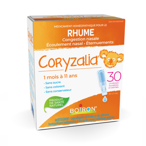 Muối uống cảm cúm, sổ, ngạt mũi Coryzalia (1 tháng+)