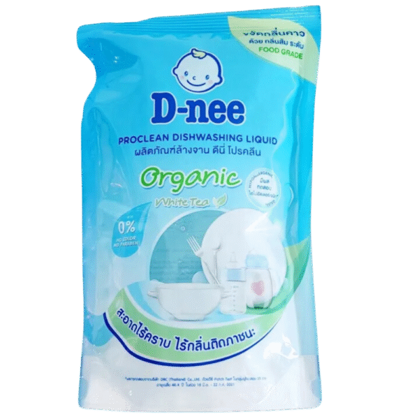 Nước rửa bình sữa, rữa chén Dnee Organic xanh dương ( túi )