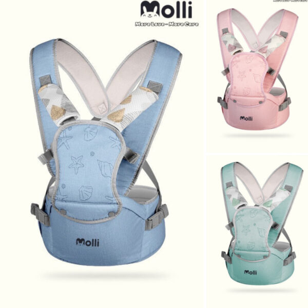 Địu ngồi cho bé Molli