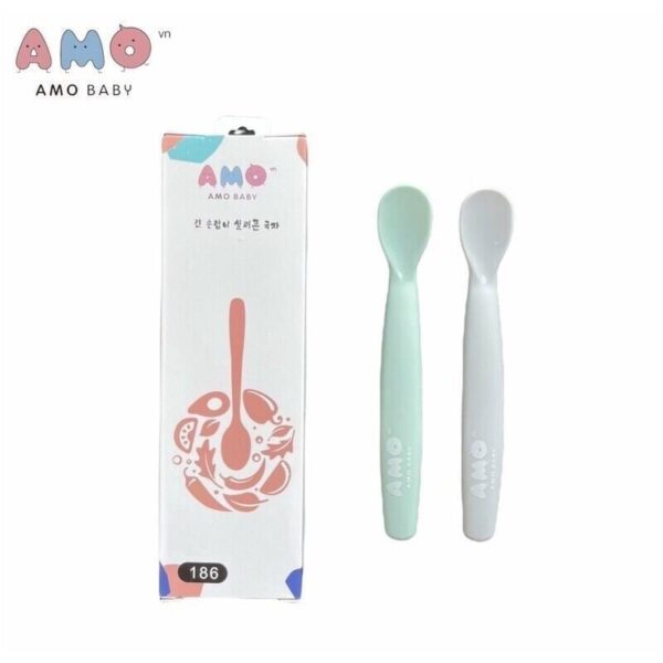 Set 2 thìa ăn dặm Amo