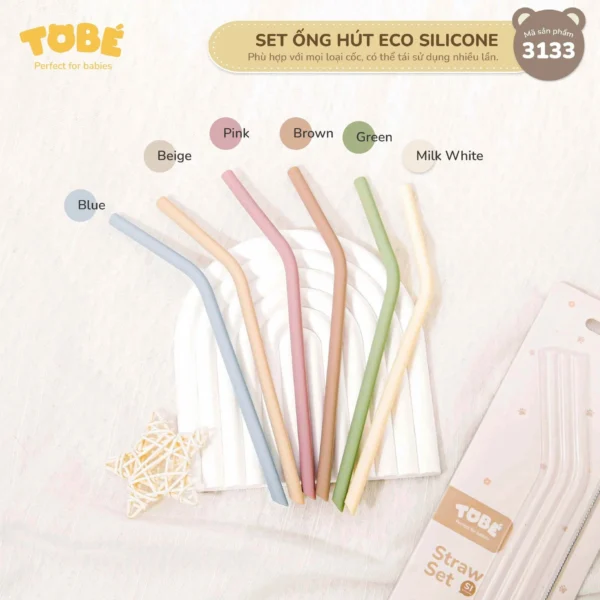 Set Ống Hút Eco Siilicone