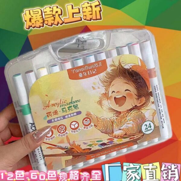 Bút Acrylic Marker Vẽ Trên Mọi Chất Liệu