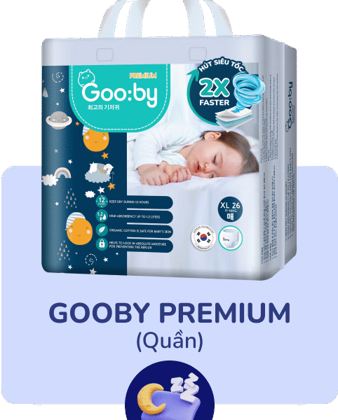 Bỉm quần Gooby Premium - Đủ các size