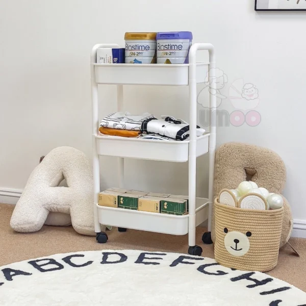 KỆ ĐA NĂNG CÓ BÁNH XE 3 TẦNG UM-09153
